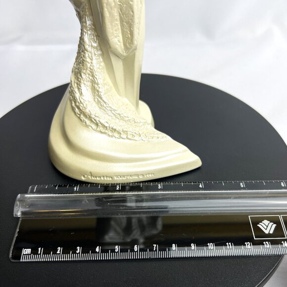 Austin “Our Day” Bride & Groom Sculpture 1991 Wedding Cake Topper Figurine 7” - Picture 7 of 9